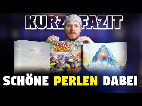 Tolles Material & Perlen im Brettspiel Neuheiten Fazit