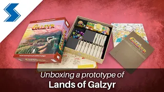 Lands of Galzyr - Prototype unboxing