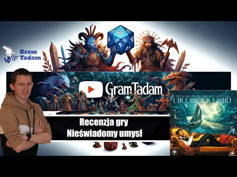 Gram Tadam recenzja i skrót zasad Nieświadomy Umysł/Unconscious Mind gra planszowa