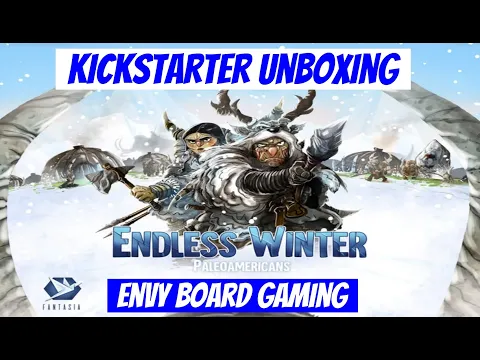 Kickstarter Unboxing: Endless Winter Chieftain Pledge