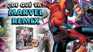 🦸🏽♂️MARVEL REMIX ¿DE QUÉ VA? - Marvel Remix juego de mesa