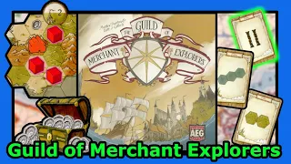 The Guild of Merchant Explorers Board Game Review - Pretty unique flip and write