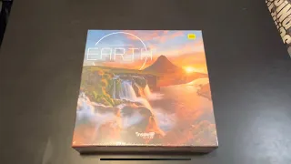 Earth board game unboxing