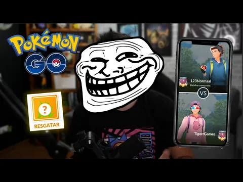 ENCONTRAMOS UM TROLL NO PVP! E UMA RECOMPENSA IRADA!!! POKÉMON GO GO
BATTLE LEAGUE