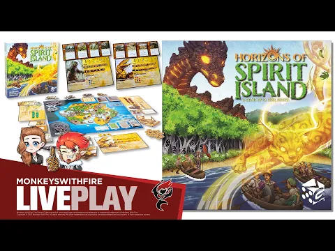 HORIZONS OF SPIRIT ISLAND || GREATER THAN GAMES || BOARD GAME LIVE PLAY
