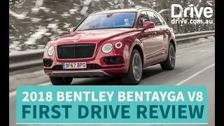 2018 Bentley Bentayga V8 First Drive Review | Drive.com.au