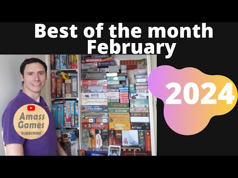 Best of the month Feb 2024 another Essen #boardgame #tabletop #bga AmassGames