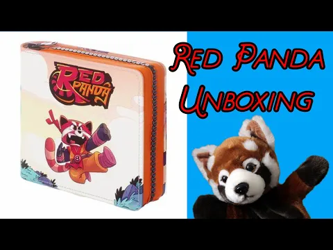 Red Panda card game unboxing