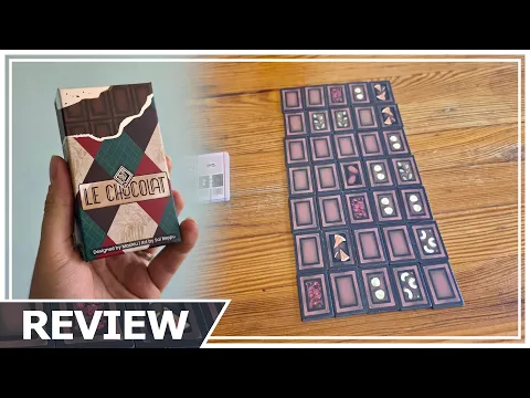 Le Chocolat Review - 2 Players Eat Chocolate