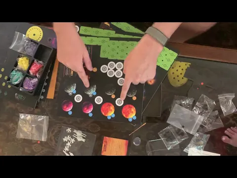 Empire of the Stars, board game - unboxing