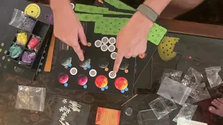 Empire of the Stars, board game - unboxing