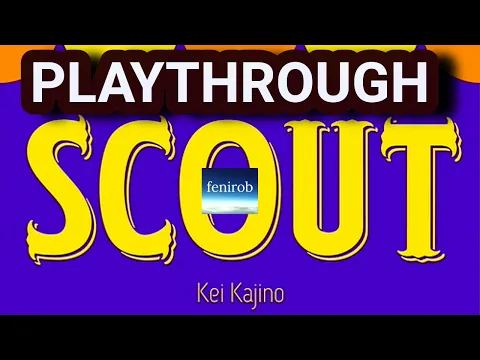 SCOUT Card Game | Playthrough (Game 2)