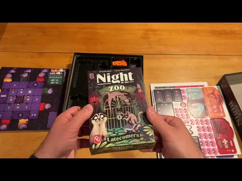 Night at the Zoo and the Latecomers Expansion - Unbiased Unboxing with John LaRuffa