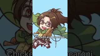 Levi x hange chicken wings edit Levi x hange chicken wings edit