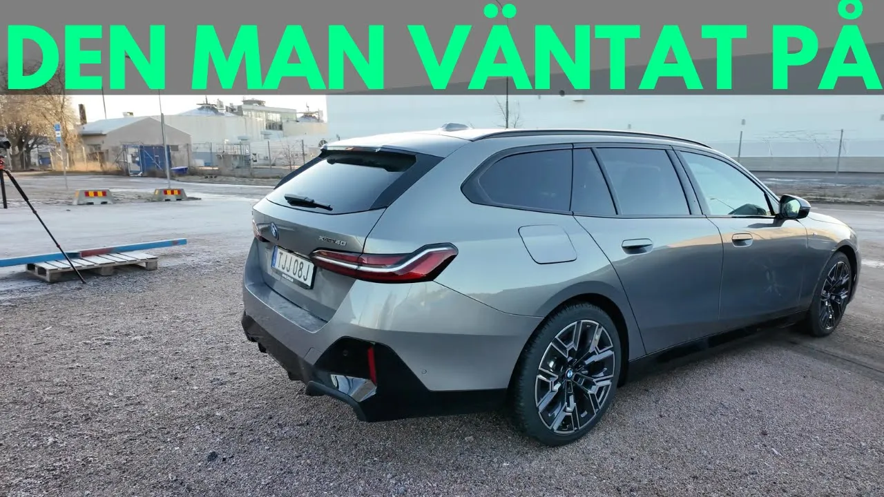 BMW i5 xDrive40 Touring - 70+ mil med fyrhjulsdrift | Elbilsmagasinet