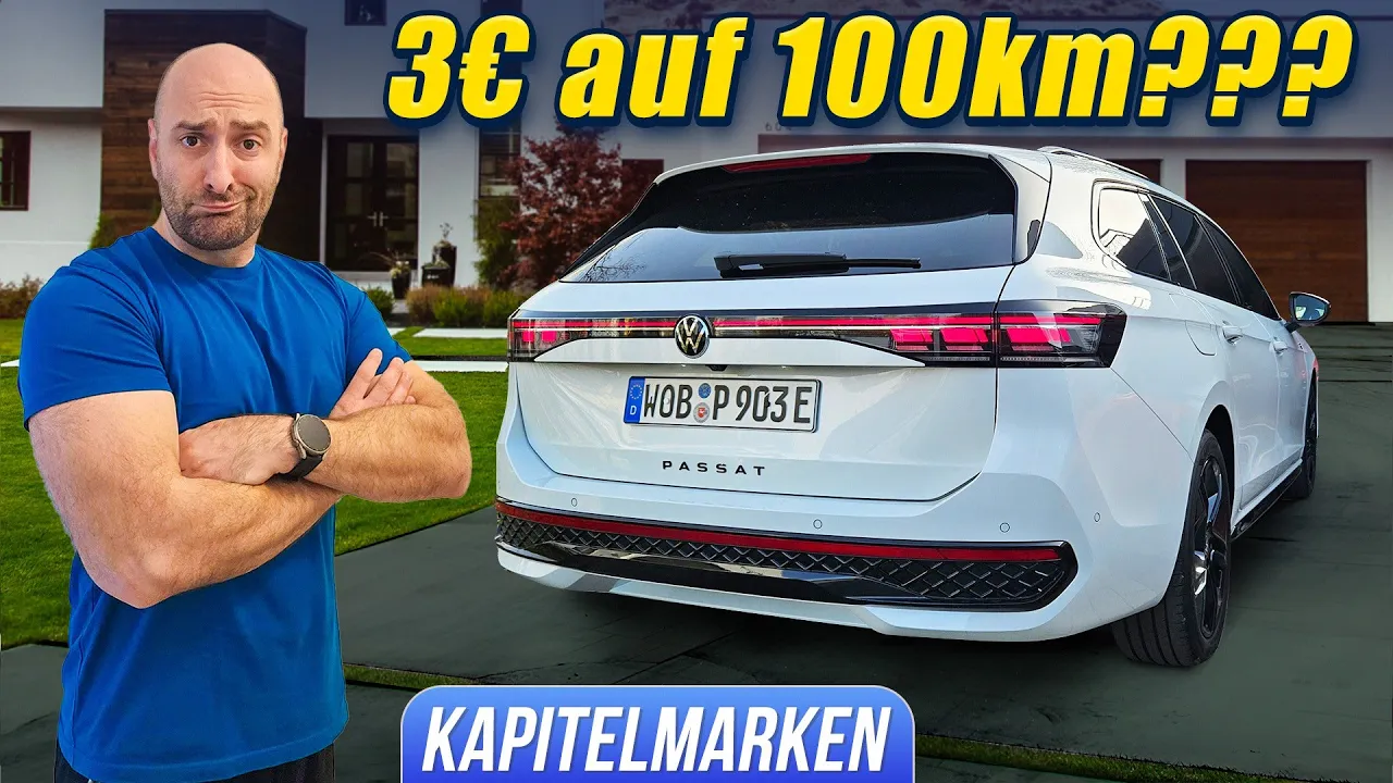 VW Passat Variant eHybrid: 120km Reichweite kann sonst keiner