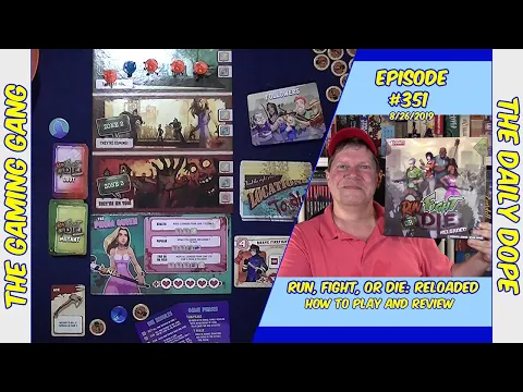 Run, Fight, or Die: Reloaded - How to Play and Review on The Daily Dope #351