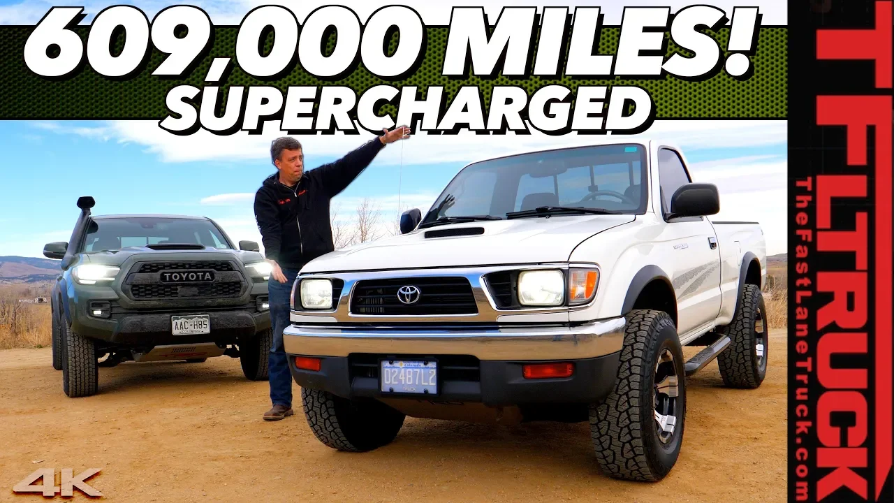 Bulletproof-This Supercharged 1997 Toyota Tacoma with 300 HP has over 600,000 Miles!
