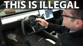 Why I removed yoke wheel on Tesla Model 3