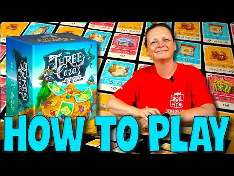 Three Cards - How to Play in 7 minutes - Remarkable games - Explainer