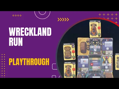Wreckland Run - Solo Tutorial and Round 1 Partial Playthrough | DaniCha