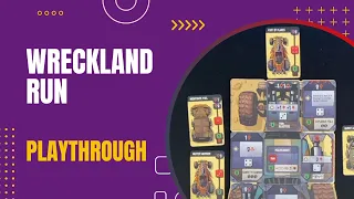 Wreckland Run - Solo Tutorial and Round 1 Partial Playthrough | DaniCha