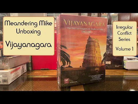 Unboxing Vijayanagara from GMT Games
