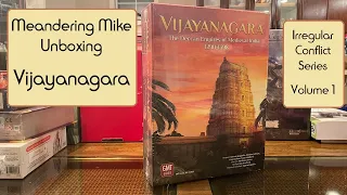 Unboxing Vijayanagara from GMT Games