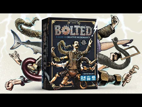 Introducing Bolted! A Game of Creative Necromancy (Wondermark Card Game)
