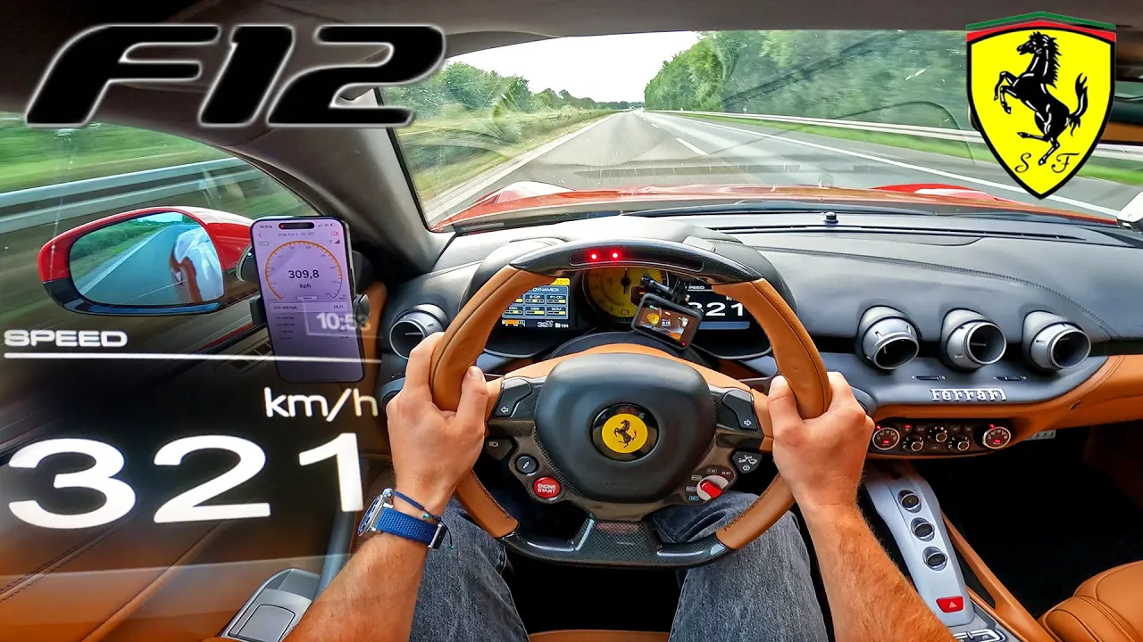 MODIFIED Ferrari F12 6.3 V12 // Will it do 340KMH after 12 YEARS?!