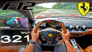 MODIFIED Ferrari F12 6.3 V12 // Will it do 340KMH after 12 YEARS?!