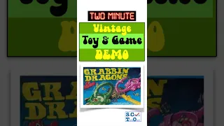 Grabbin' Dragons! 2 Minute Vintage Toy & Game DEMO Hasbro Snatch the magic rings family games night!