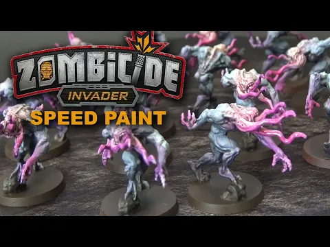 Zombicide Invader speedpaint: The Hunters