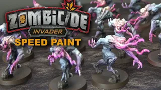 Zombicide Invader speedpaint: The Hunters
