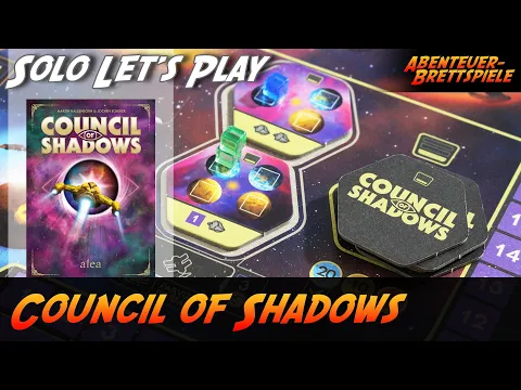 Council of Shadows - Solo Let's Play