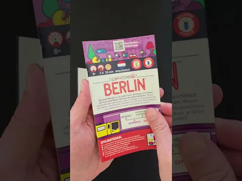Next Station Berlin - Blue Orange Games - Unboxing