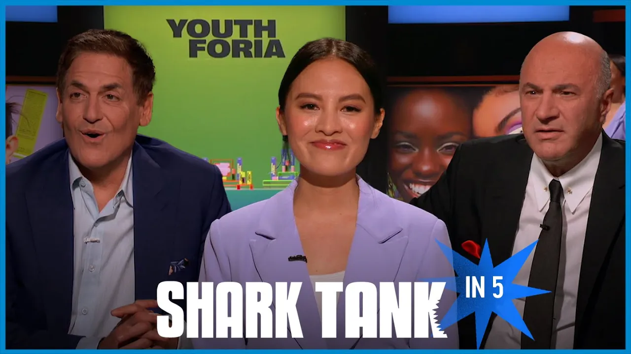 Mark Cuban Makes Shark Tank History | Shark Tank in 5