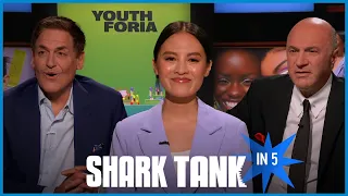 Mark Cuban Makes Shark Tank History | Shark Tank in 5
