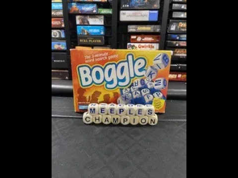 Boggle - Day 204 of 365 day Board Game Count Down