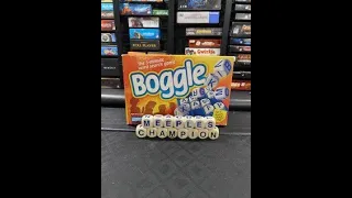 Boggle - Day 204 of 365 day Board Game Count Down
