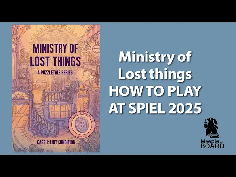 Ministry of Lost Things: How to play at Spiel 2025