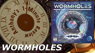 Anthony got sucked through a wormhole to give you his review of Wormholes.