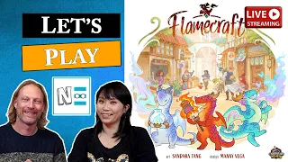 FLAMECRAFT - Live Board Game Playthrough & Review #114