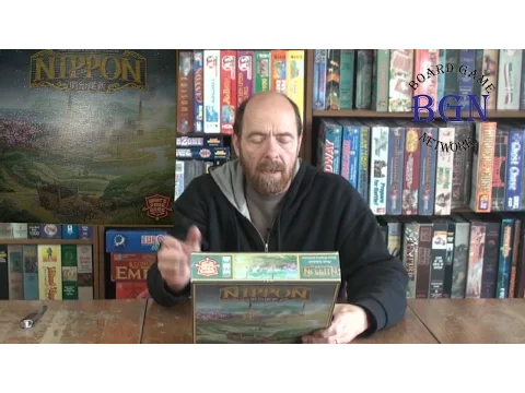 Nippon Board Game unboxing
