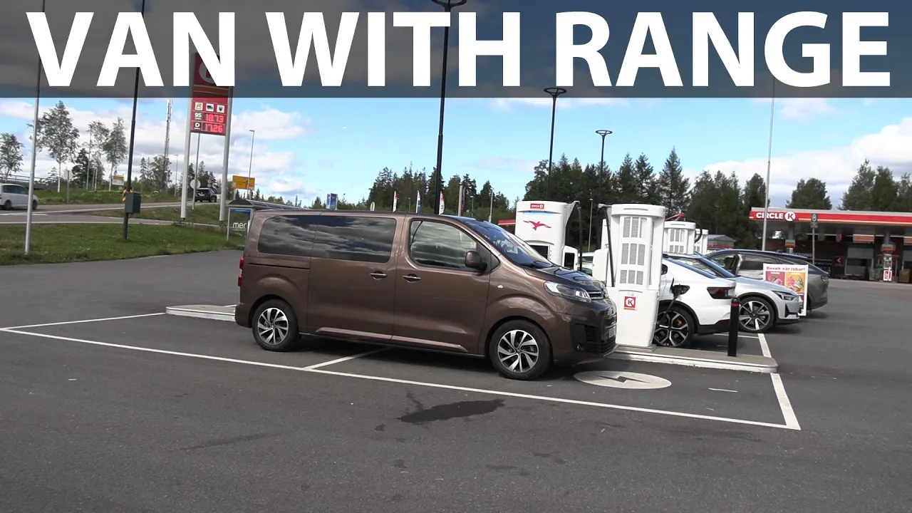 Citroen e-Spacetourer range and noise test