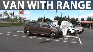 Citroen e-Spacetourer range and noise test