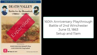 160th anniversary playthrough - 2nd Winchester - Setup and 11am turn