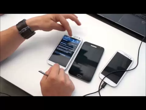 Video zu Samsung Galaxy Note 2 N7100 grau