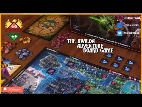 Canje Plays Avalon The Adventure Boardgame