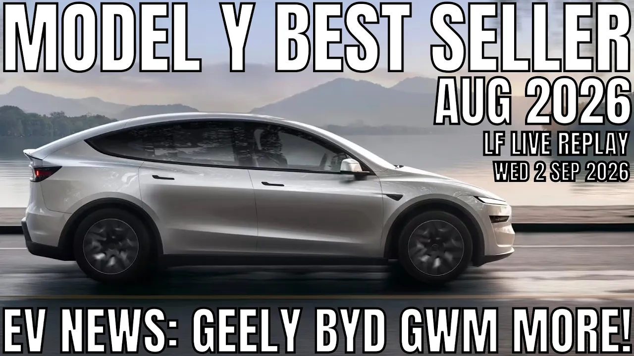 Tesla Model Y Top Selling Vehicle in Australia again for August 2026